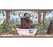 Taking Care of Business Bath Wallpaper Border