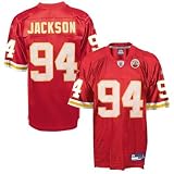 Tyson Jackson Jersey: Reebok Red Replica #94 Kansas City Chiefs Jersey