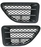 Street Scene 950-73003 UNIVERSAL FENDER VENTS GEN 1 PLASTIC CARBON FIBER LOOK