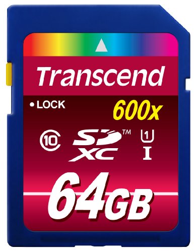 Transcend SDXCカード 64GB Class10 UHS-I対応 (無期限保証) TS64GSDXC10U1