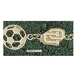 Ohio Univ Ou/Soccerball Bracelet (10kt)
