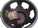 Easy fill hanging baskets 2 X 12 Black with free feed