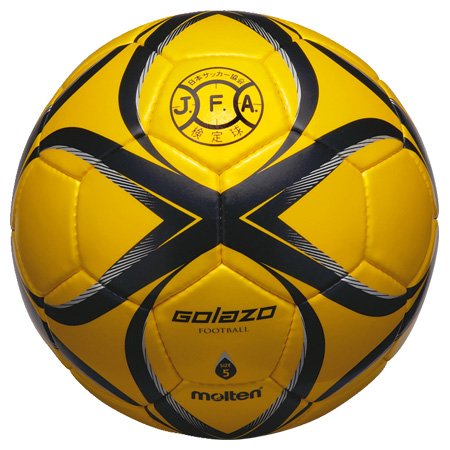 Cover image : molten（モルテン）ゴラッソ サッカーボール FX503Y 黄 5号 検定球