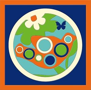 Garden Charm Flex Art Wine Coaster