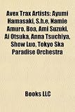 Avex Trax Artists: Ayumi Hamasaki, S.H.E, Namie Amuro, Boa, Ami Suzuki, Anna Tsuchiya, Show Luo, AI Otsuka, Do as Infinity, Janne Da ARC