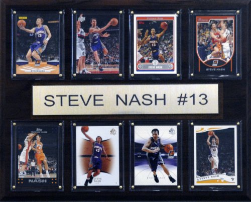 NBA Steve Nash Phoenix Suns 8 Card Plaque
