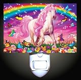 Horse Rainbow Fantasy Decorative Night Light