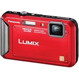 Panasonic Lumix TS20 16.1 MP TOUGH Waterproof Digital Camera with 4x Optical Zoom (Red)