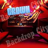8x8 Rap Grown and Sexy Hip Hop Background Backdrop FREE SHIPPING TO lower 48 states