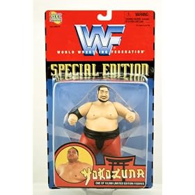 WWF Special Edition Series - 1997 - Yokozuna Action Figure - Rare - 1 of 18,000 - Jakks - Limited Edition - Mint - Collectible
