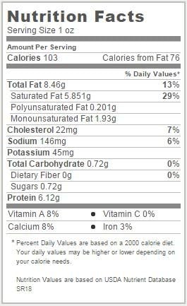 Extra-Aged Artisan 100% Raw Goat Milk Farmstead Cheese (Aged 2+ Years) (8 oz) (White River)
