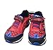 Marvel Boys Spiderman Lighted Black Red Shoe Sneaker