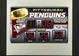 Pittsburgh Penguins Scoreboard Desk Clock