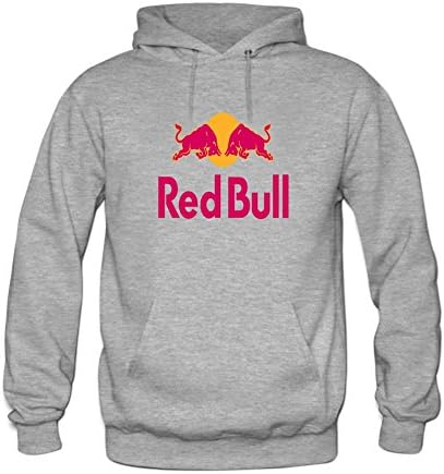 Red-Bull-Logo Mens hoodies by JLIUU L Grey