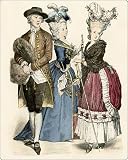 Mouse Mats of Fashion in France, 1780s from North Wind Picture Archives