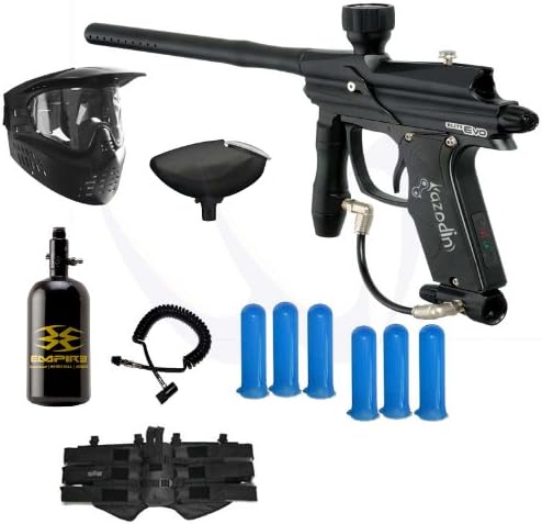 Azodin BLITZ Evo Electronic Paintball Gun Power N2 HPA Package - Black