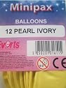 balloons - 12 pearl ivory