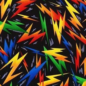 Flames quilt fabric by Fabri-Quilt novelty print of firey swirls