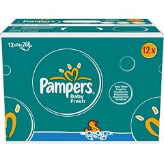 Pampers Feuchte T�cher Babyfresh Vorteilspack Giga, 768 T�cher