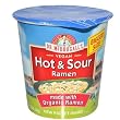 Dr. McDougall's Right Foods Vegan Hot & Sour Ramen, 1.9-Ounce Cups (Pack of 6)