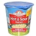 Dr. McDougall's Right Foods Vegan Hot & Sour Ramen, 1.9-Ounce Cups (Pack of 6)
