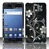 Samsung Infuse 4G Accessory - Blossoming White Spring Flower Protective Hard Case Cover Design AT&T