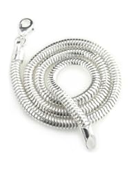 Thick 5mm Sterling Silver 18" Snake Chain Necklace 31gram