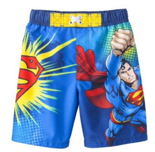Superman Toddler Boys' Swim Trunk - UPF 50