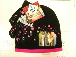 Disney High School Musical Winter Hat & Gloves : 2 pcs Set