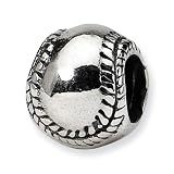 Sterling Silver Reflections Kids Softball Bead