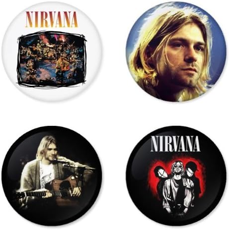 NIRVANA round badges 1.75" Pinback
