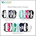 WoCase Wristband for Xiaomi MiBand Activity and Sleep Tracker Band Bracelet (One size, Fits Most Wrist)