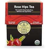 Rosehips Tea - Organic Herbs - 18 Bleach Free Tea Bags