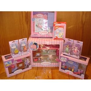 Angelina Ballerina Complete Set Theater Dolls Playsets Figures Uno Game by Angelina Ballerina
