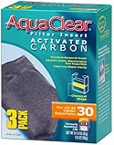 Aquaclear Activated Carbon Insert, 30-Gallon Aquariums, 3-Pack