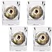Great American Washington Redskins Realtree Camo 4-Pc Square Shot Glass Set Size: One Size