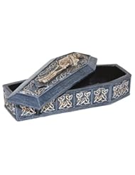 Apparel: Halloween Skeleton Coffin Trinket Box (Flat Skeleton)
