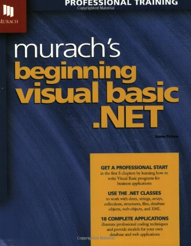 Murach's Beginning Visual Basic .NET