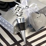 Crystal Dice Design Bottle Stoppers, 1