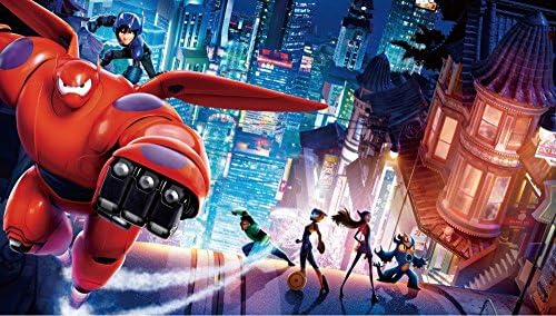 Raffaella Ice2014 Big Hero 6 Poster HD HOME WALL Decor Custom Painting PRINT Silk Wallpaper Y#8