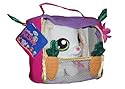 Littlest Pet Shop White Bunny 7 Inch Tall Plush in Pet Carrier