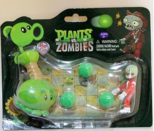 PVZ Plants vs Zombies Peashooter PVC Action Figure Model Toy Christmas Gifts boneka pahlawan anak (Style 10)