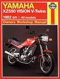 Yamaha XZ 550 Vision V-Twins Owners Workbook Manual, No. M821: 1982 on (Owners Workshop Manual)