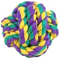 Multipet Nuts for Knots Ball Medium Dog Toy