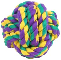 Multipet Nuts for Knots Ball Medium Dog Toy