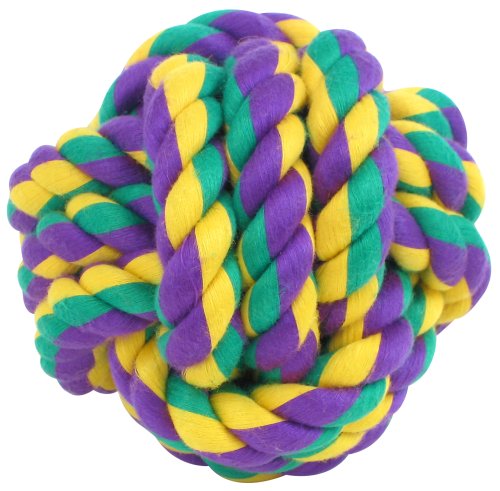 Multipet Nuts for Knots Ball Medium Dog Toy