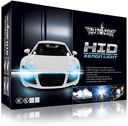 Autozek 35W HID Conversion Kit Bi-Xenon HI/LO - H4-10000K