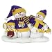 Louisiana State LSU Christmas Snowman Decoration