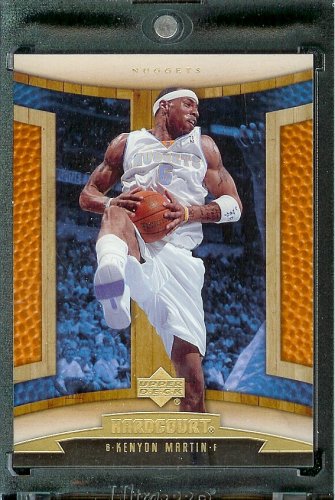 2006-07 Upper Deck Hardcourt #25 Kenyon Martin Denver Nuggets Basketball Card - Mint Condition - In Protective Display Case