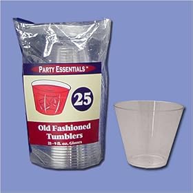 Clear Tumblers 9 oz. (25 count) by Northwest Enterprises